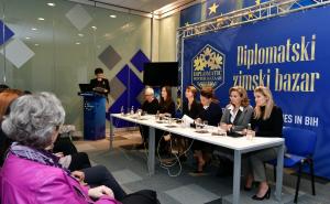Foto: Dženan Kriještorac / Radiosarajevo.ba / S press konferencije: Humanitarna manifestacija